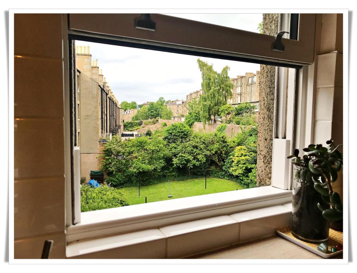 Georgian 2 bedroom flat near Dean Village EDI Buitenkant foto