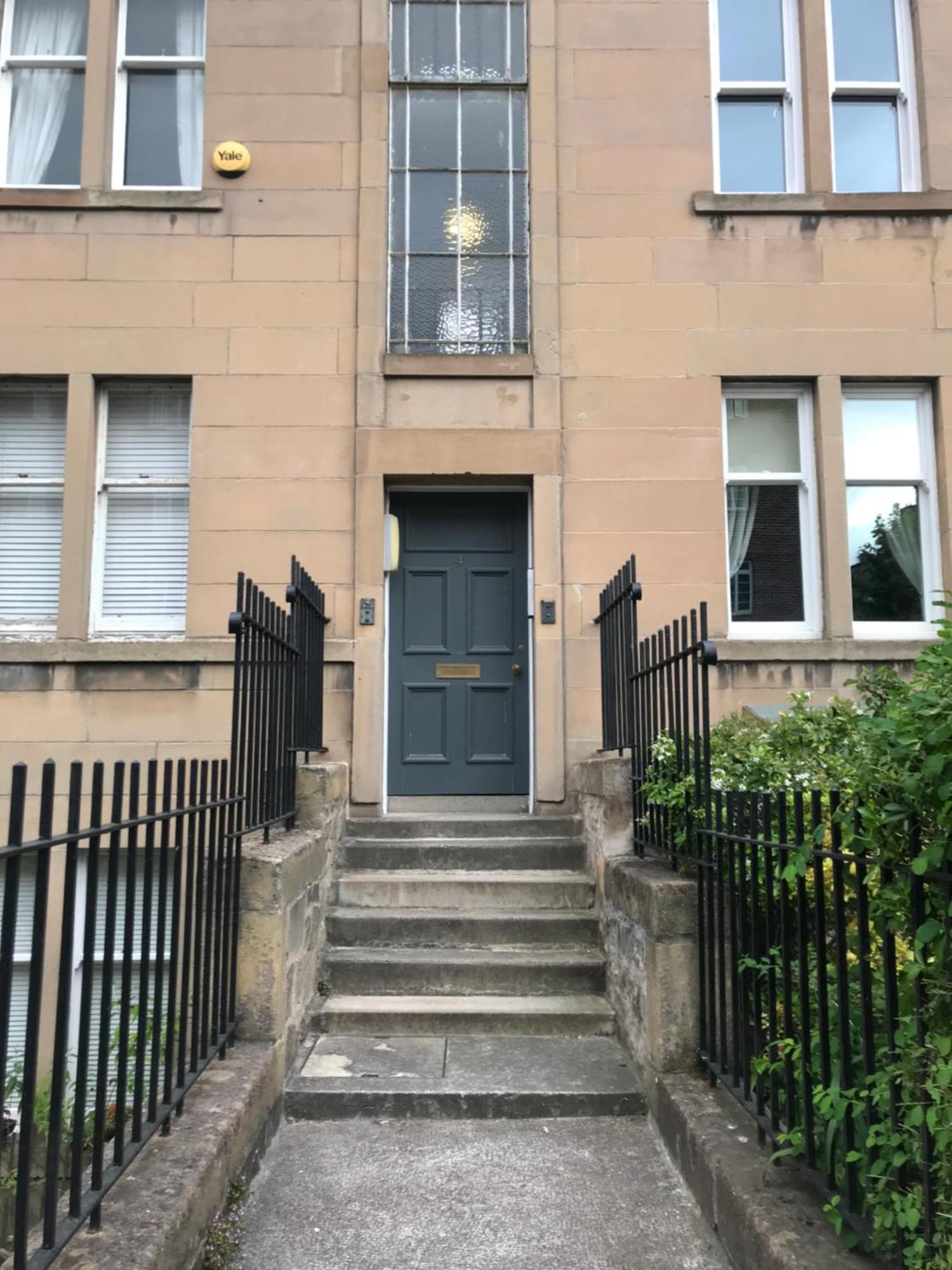 Georgian 2 bedroom flat near Dean Village EDI Buitenkant foto